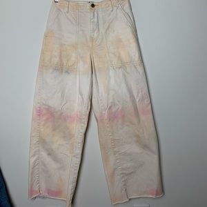 Wide Leg Cropped Pants